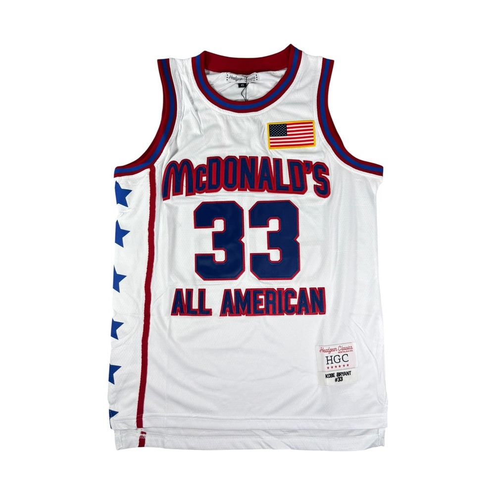 Headgear‎ Classic Kobe Bryant McDonalds All American Jersey 33 White Men Size XS